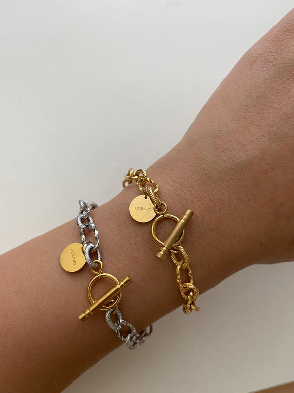 Jade Silver Bracelet