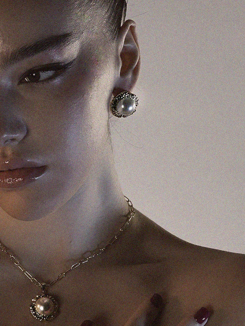Mina pearl Earring