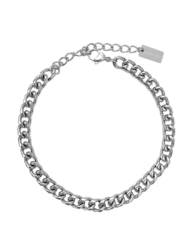 Italiana Silver Anklet